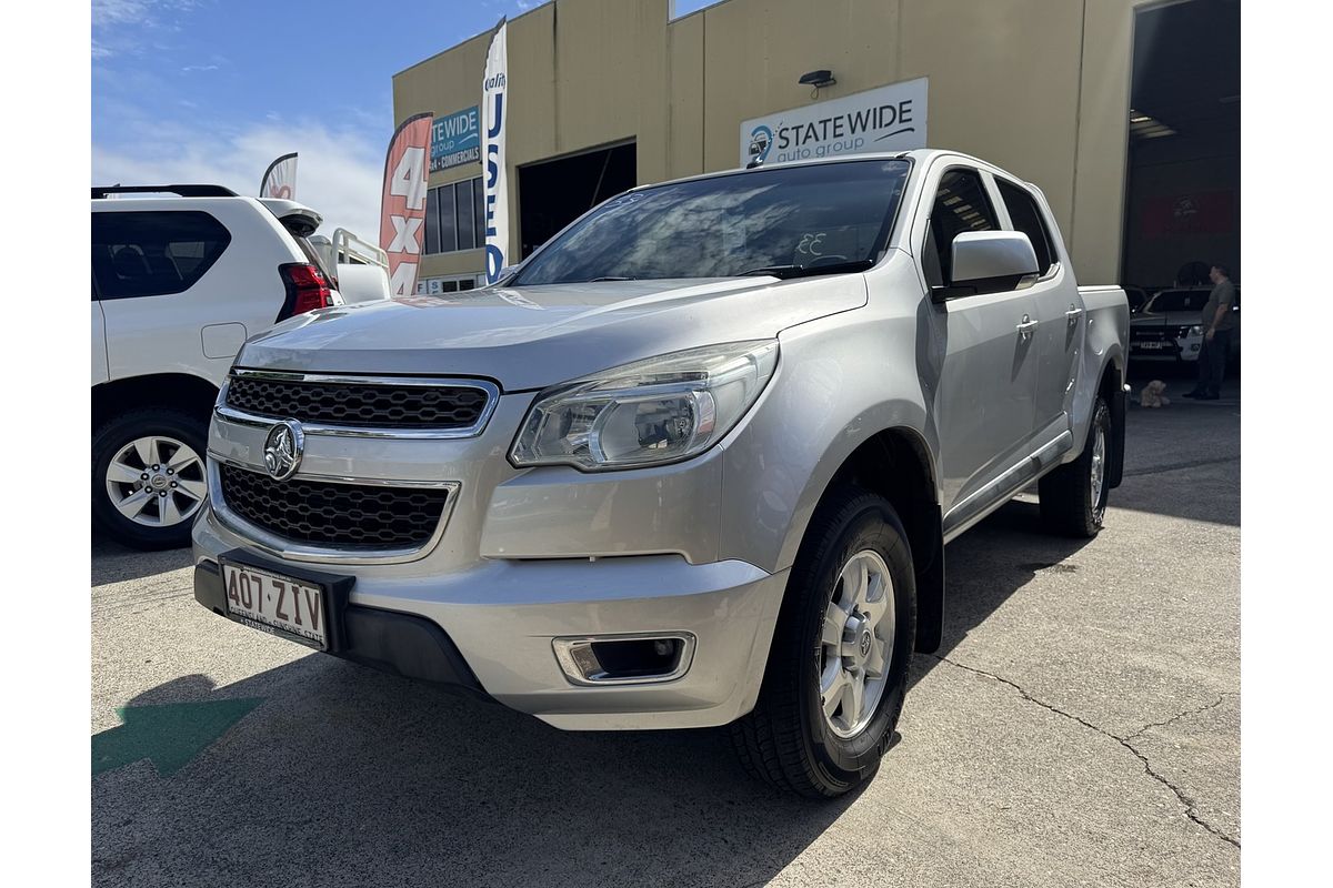 2014 Holden Colorado LT (4x2) RG MY14 Rear Wheel Drive