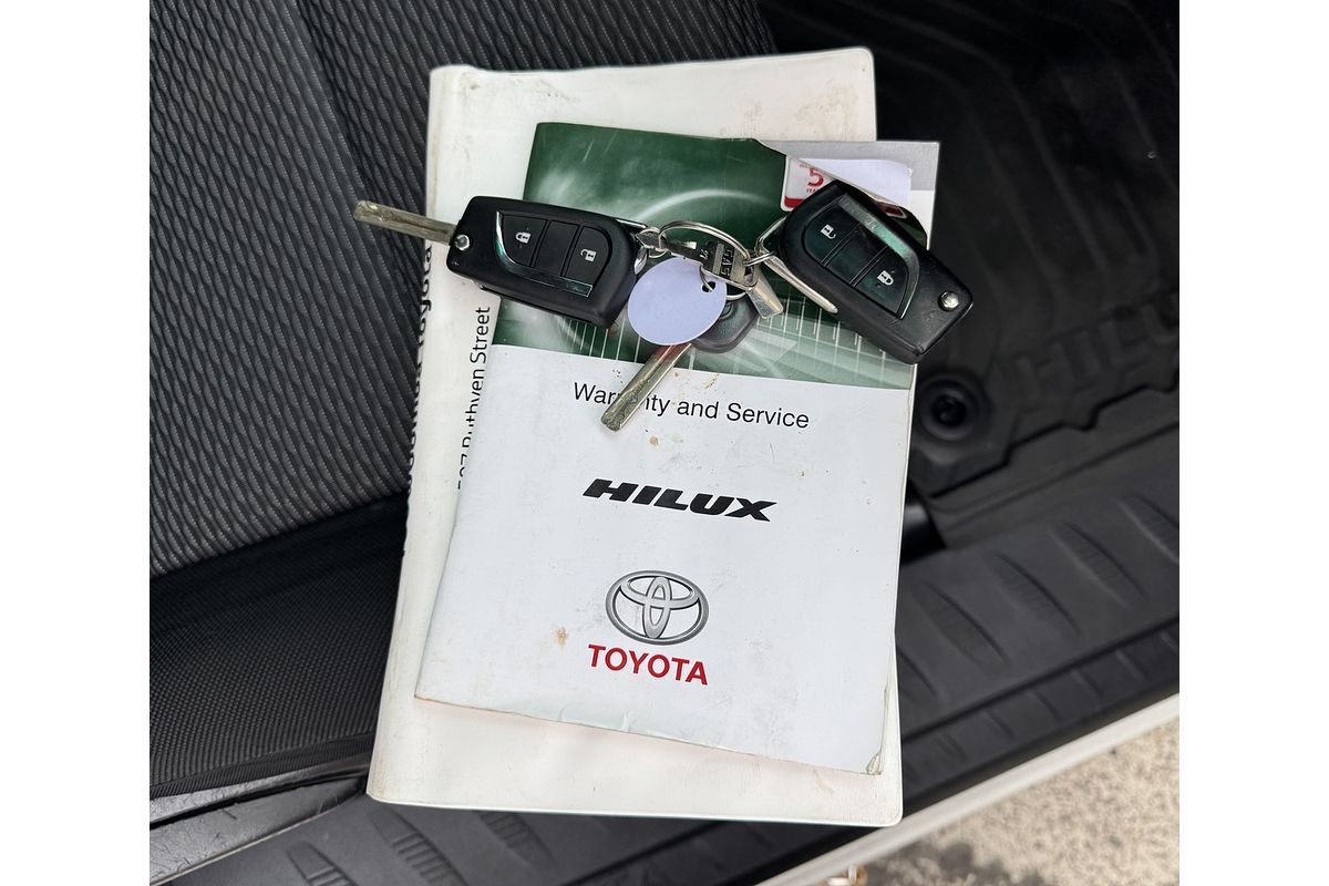 2019 Toyota Hilux Workmate Hi-Rider GUN135R MY19 Upgrade Rear Wheel Drive