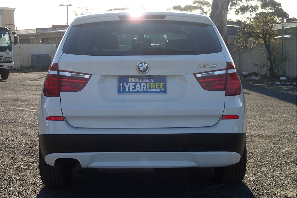 2011 BMW X3 xDRIVE 20d LIFESTYLE E83 MY09