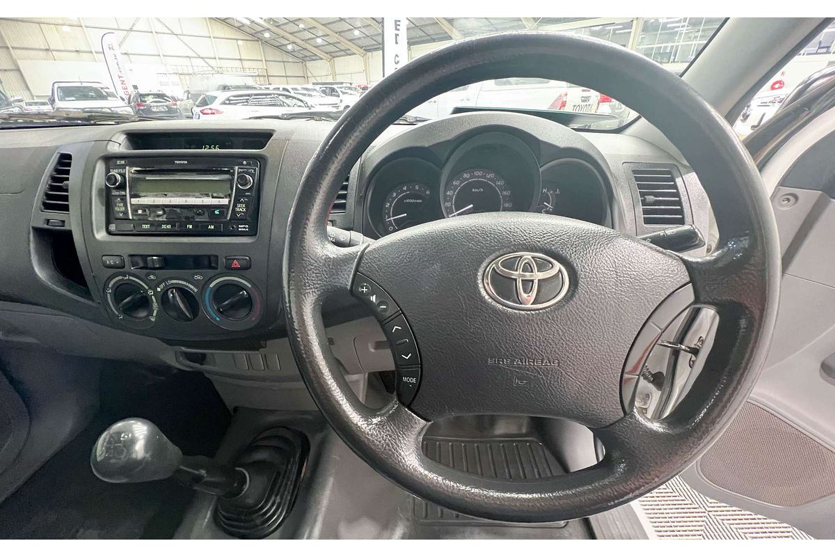 2011 Toyota Hilux SR KUN16R Rear Wheel Drive