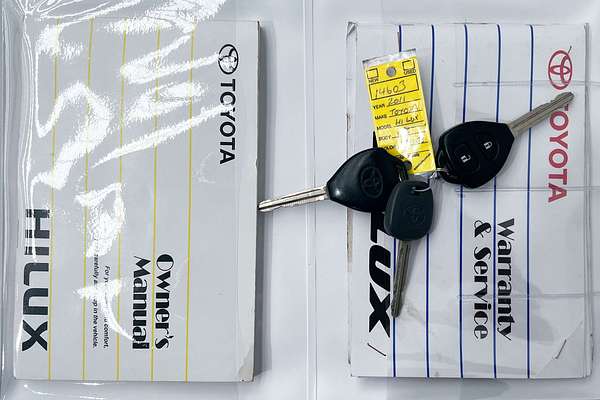 2011 Toyota Hilux SR KUN16R Rear Wheel Drive