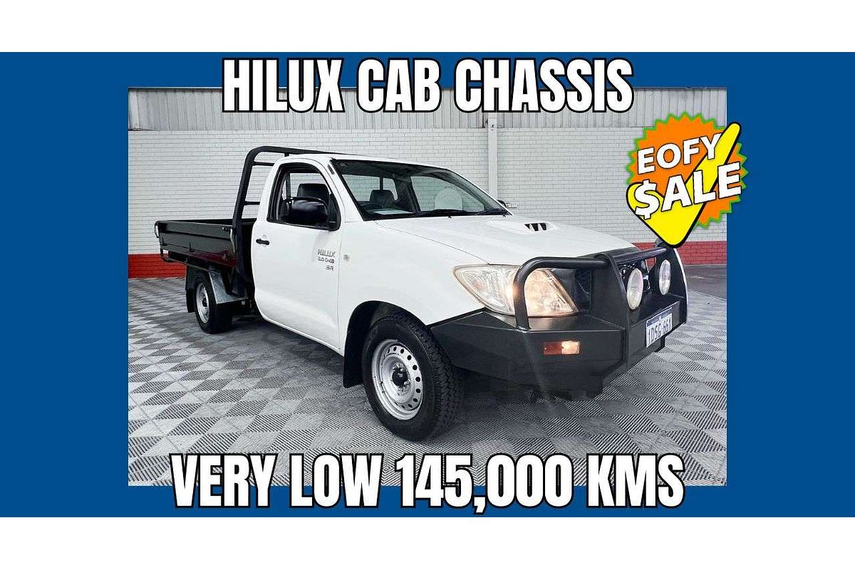 2011 Toyota Hilux SR KUN16R Rear Wheel Drive