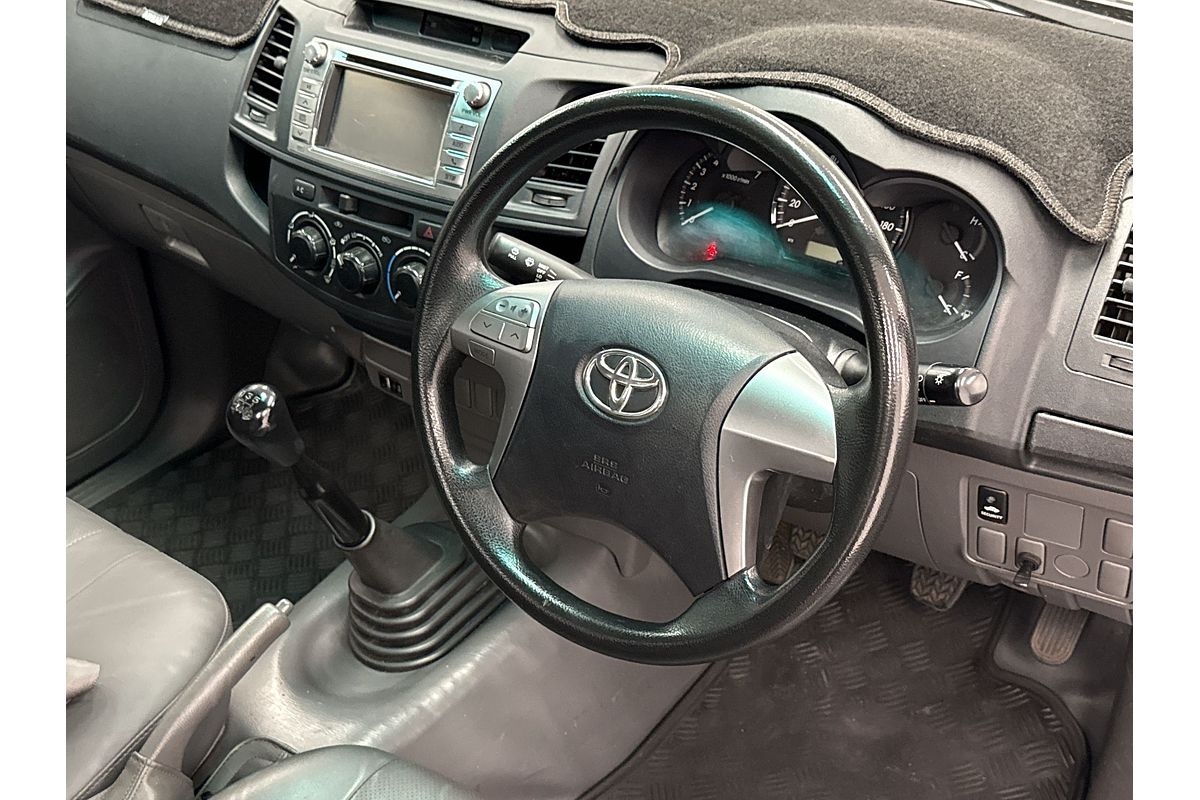 2015 Toyota Hilux Workmate TGN16R Rear Wheel Drive