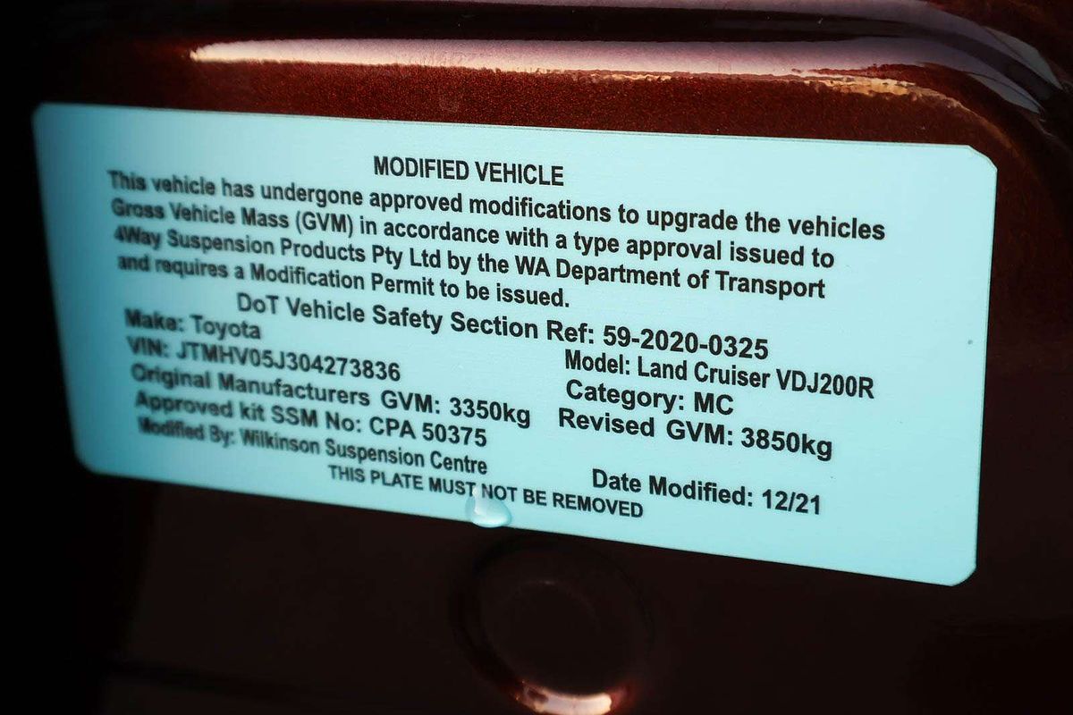 2019 Toyota Landcruiser Sahara VDJ200R