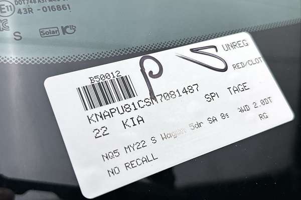 2022 Kia Sportage S NQ5