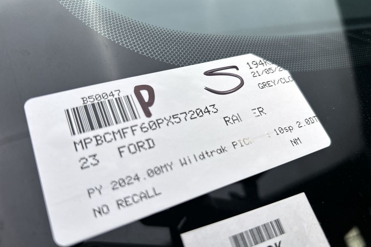 2023 Ford Ranger Wildtrak 4X4 2.0L