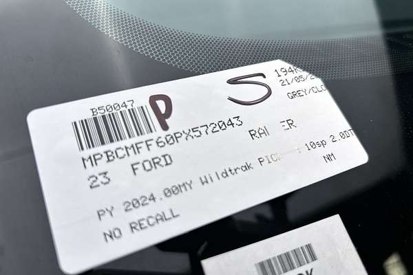 2023 Ford Ranger Wildtrak 4X4 2.0L