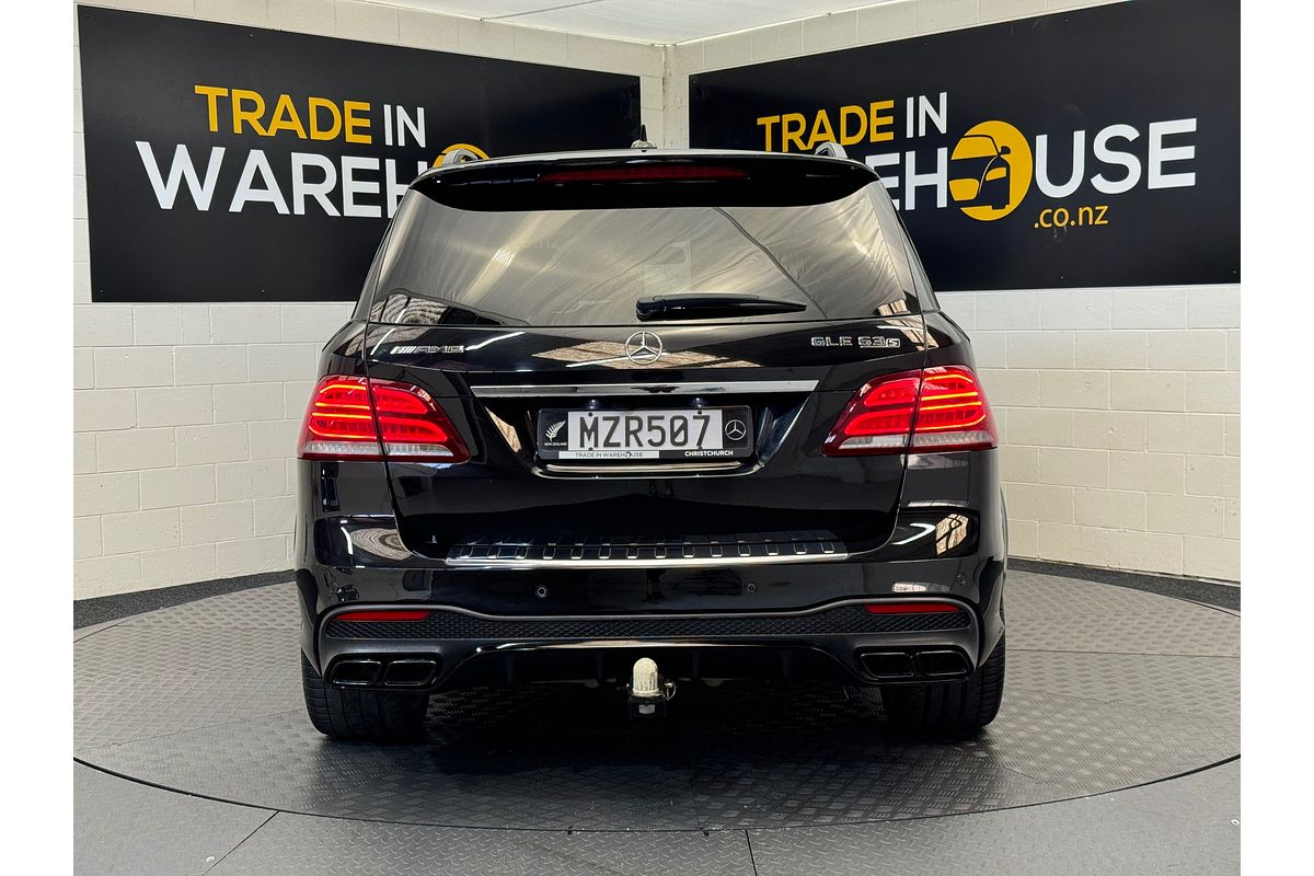 2017 Mercedes-Benz GLE 63 S AMG 5.5L Bi-Turbo 4MATIC AWD