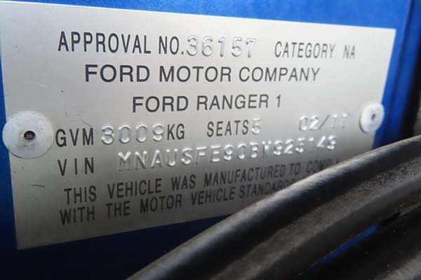 2011 Ford Ranger XLT PK 4X4