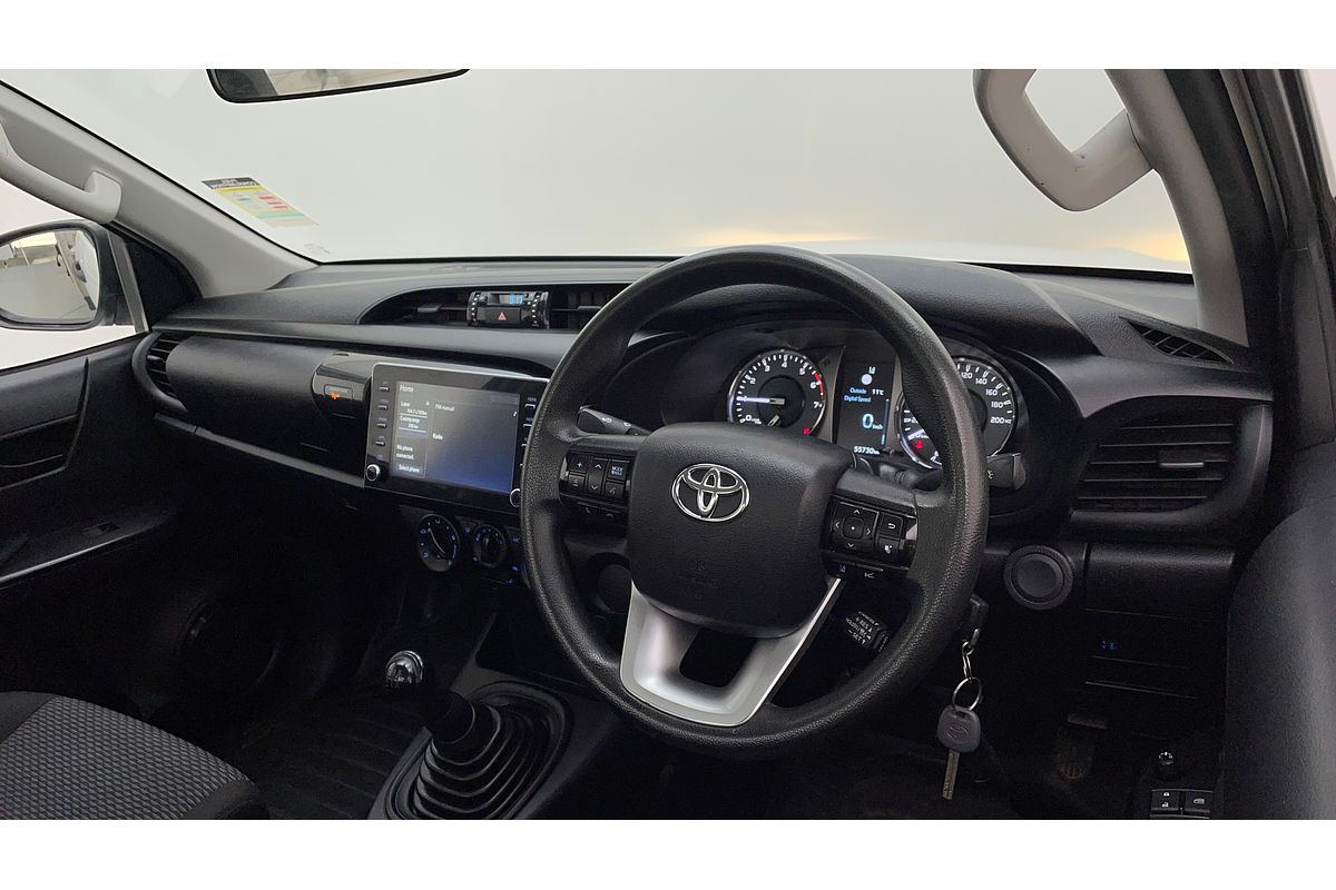 2020 Toyota Hilux Workmate TGN121R Rear Wheel Drive