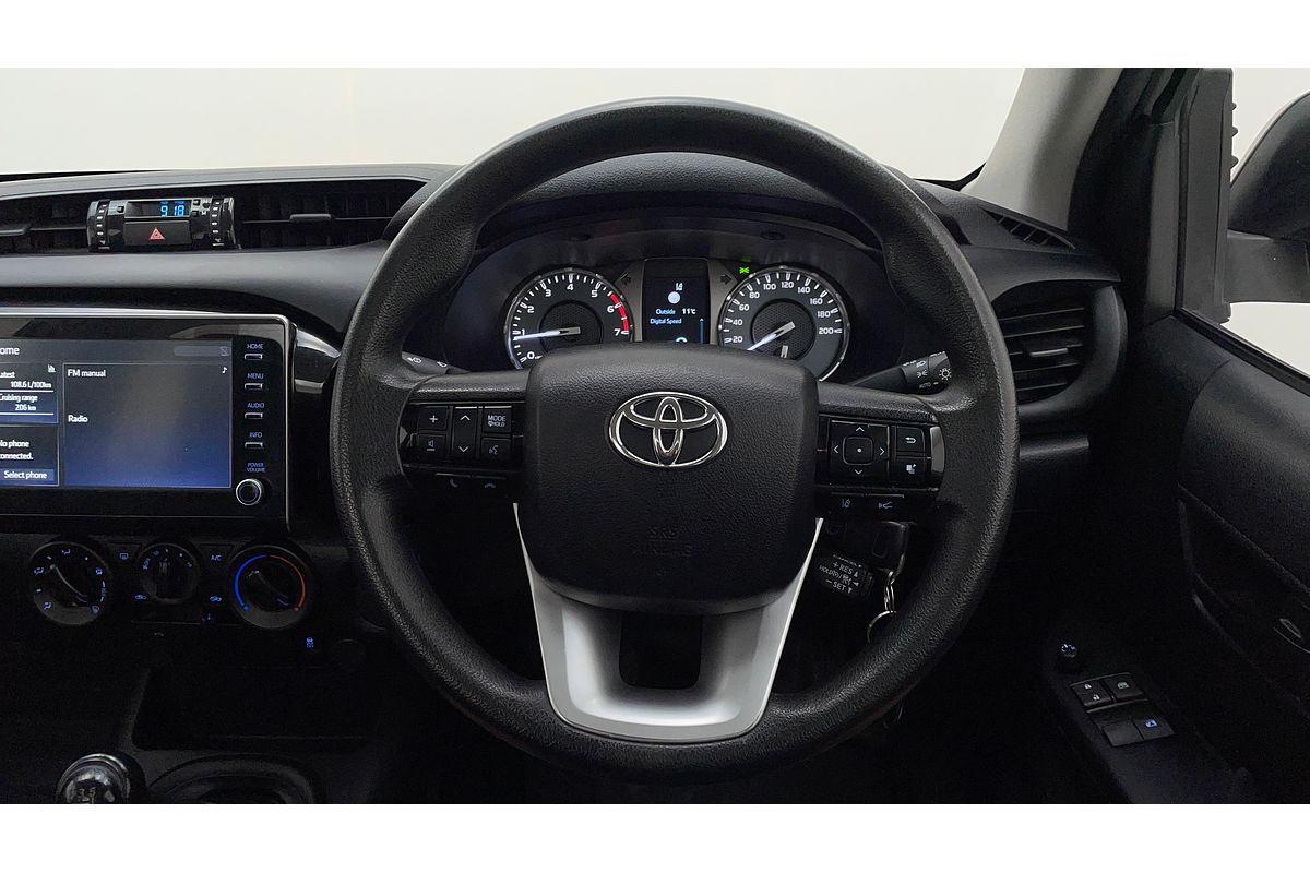 2020 Toyota Hilux Workmate TGN121R Rear Wheel Drive