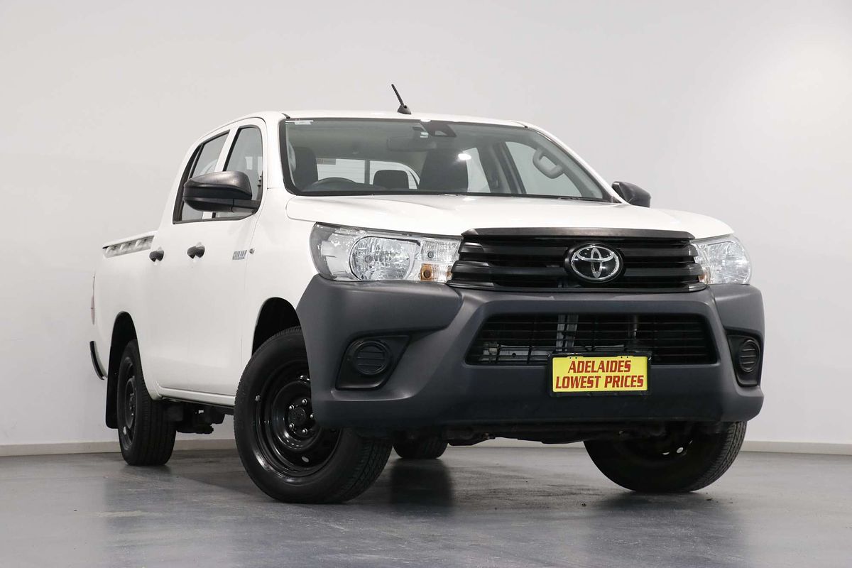 2020 Toyota Hilux Workmate TGN121R Rear Wheel Drive