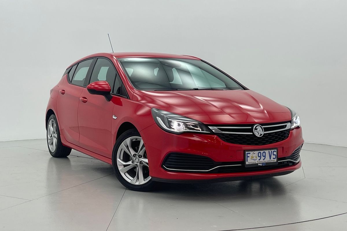2017 HOLDEN ASTRA RS 6 SP AUTOMATIC 5D HATCHBACK T4 