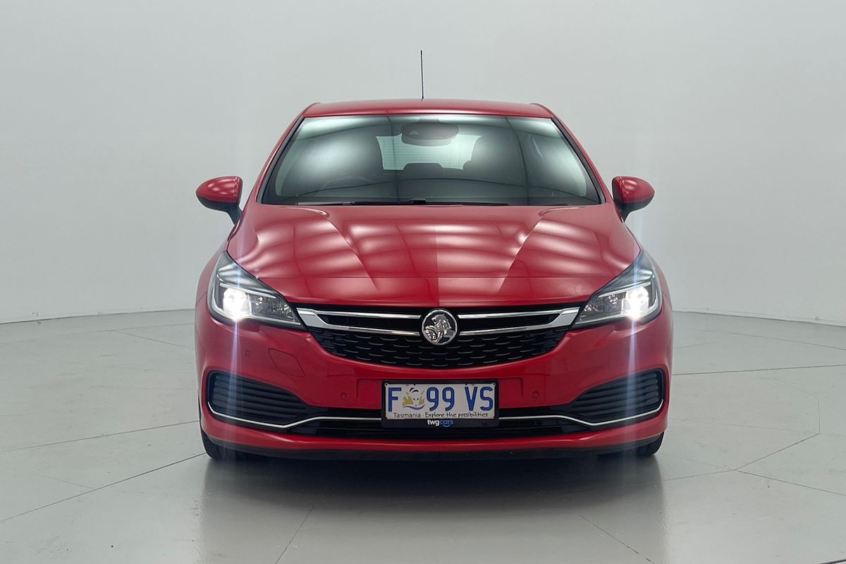2017 HOLDEN ASTRA RS 6 SP AUTOMATIC 5D HATCHBACK T4 