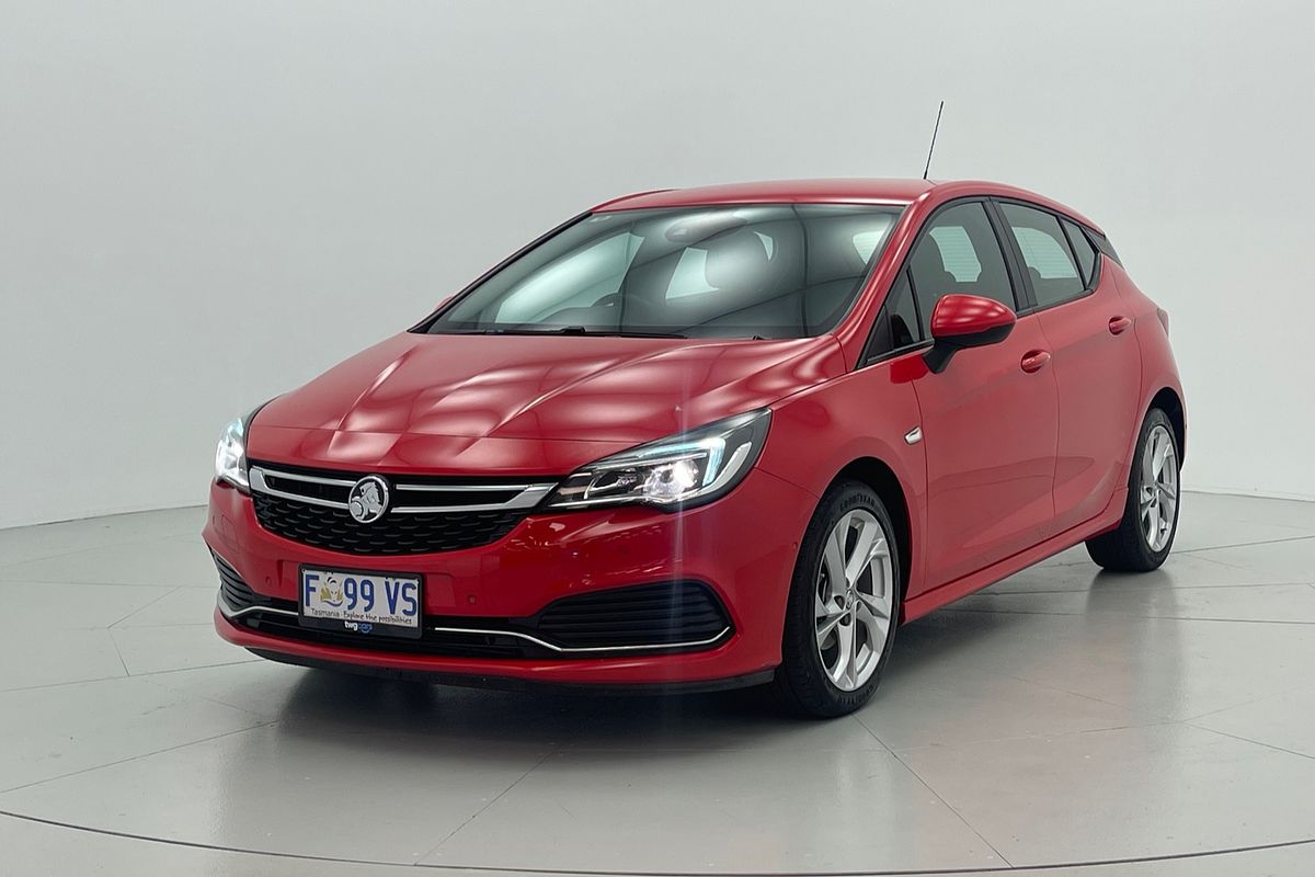 2017 HOLDEN ASTRA RS 6 SP AUTOMATIC 5D HATCHBACK T4 