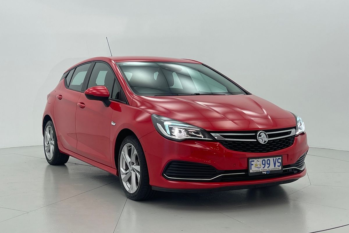 2017 HOLDEN ASTRA RS 6 SP AUTOMATIC 5D HATCHBACK T4 