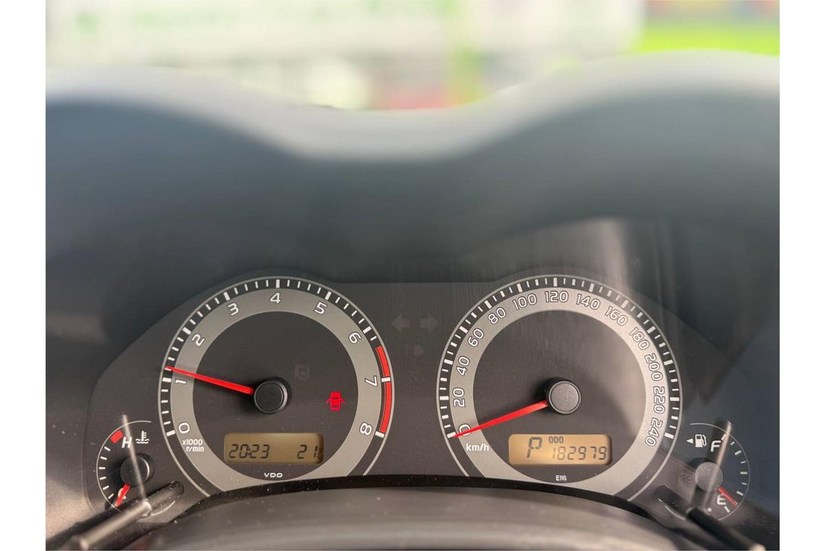 2010 Toyota COROLLA ASCENT ZRE152R MY09