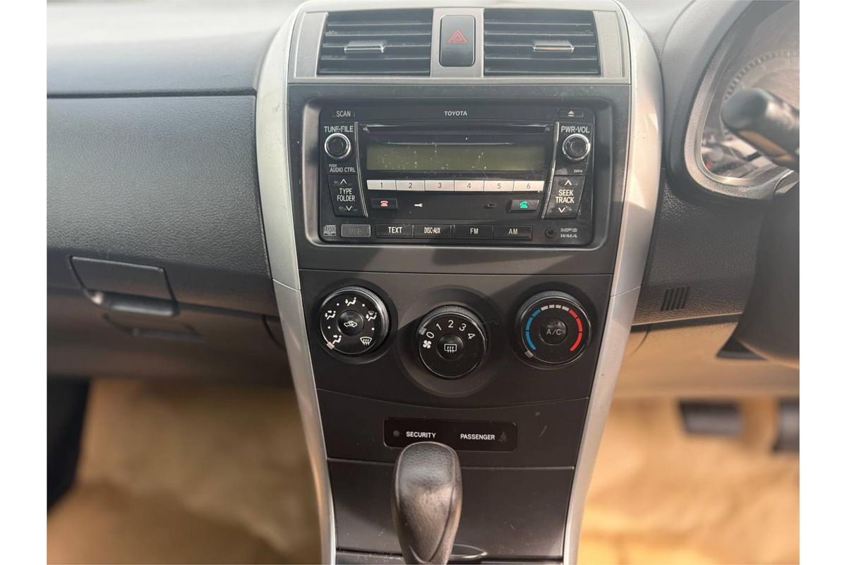 2010 Toyota Corolla Ascent ZRE152R
