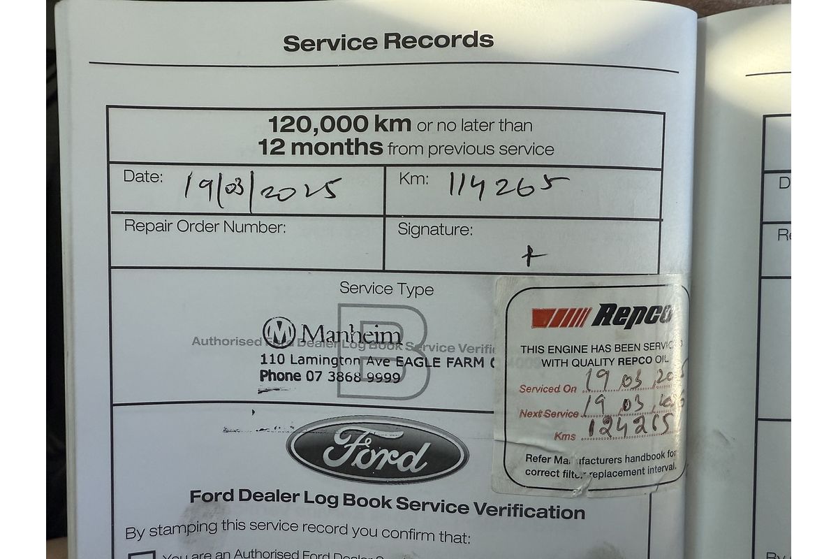 2020 Ford Ranger XL PX MkIII 4X4 3.2L