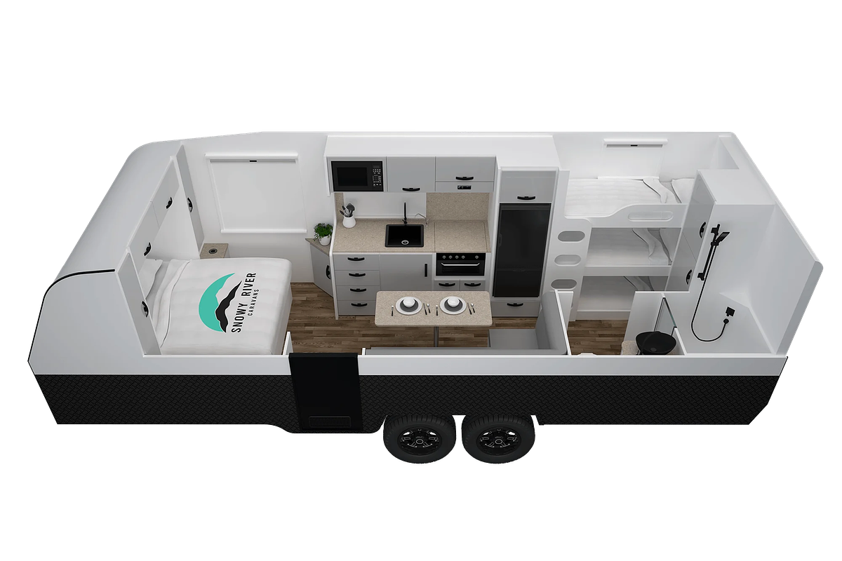 2025 Snowy River SRT22F 2 Bunks