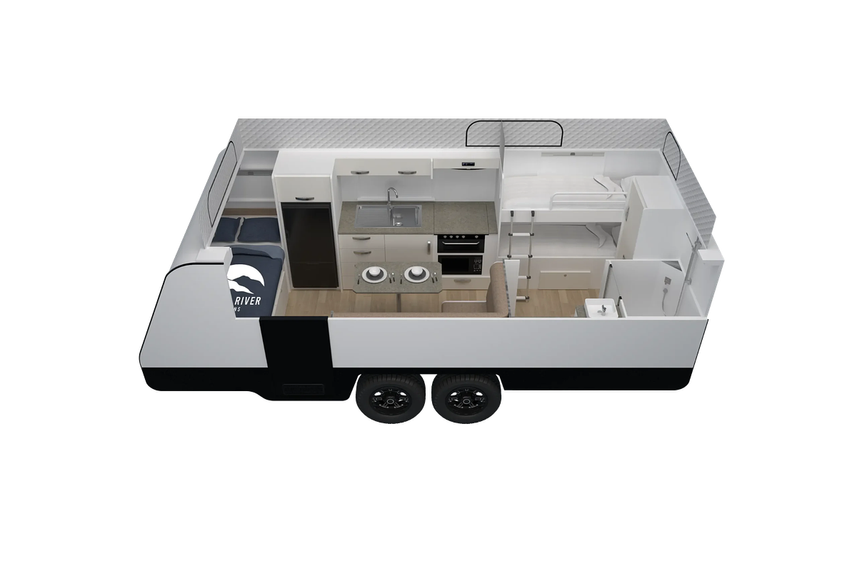 2025 Snowy River SRP19F 2 Bunks