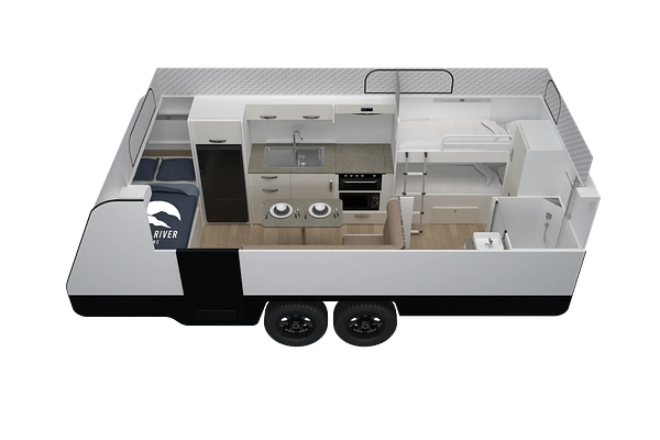 2025 Snowy River SRP19F 2 Bunks
