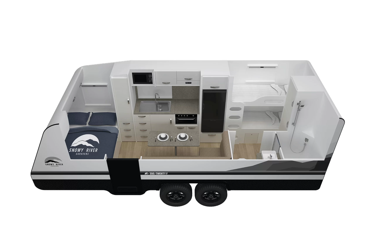 2024 Snowy River SRC20F 2 Bunks