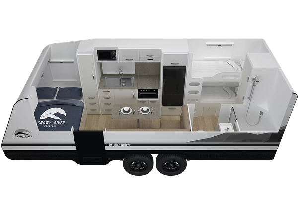 2024 Snowy River SRC20F 2 Bunks