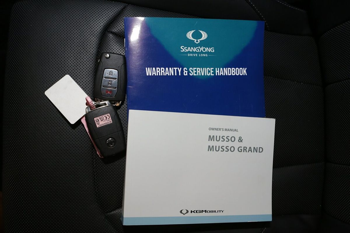 2023 SsangYong Musso Ultimate Luxury Q261 4X4