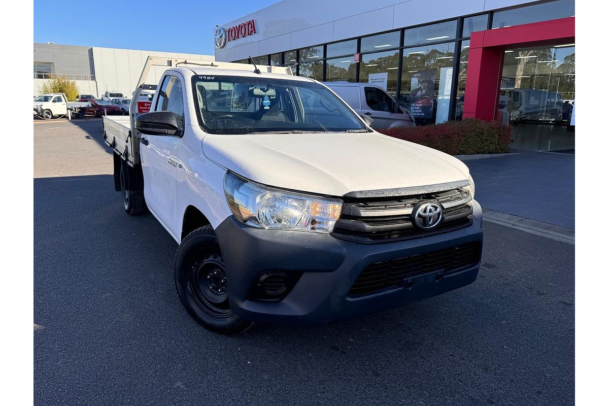 2017 Toyota Hilux Workmate TGN121R Rear Wheel Drive