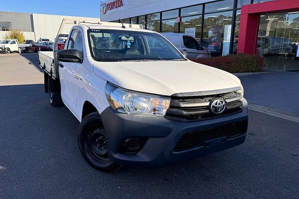 2017 Toyota Hilux Workmate TGN121R Rear Wheel Drive