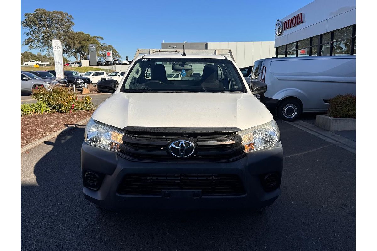 2017 Toyota Hilux Workmate TGN121R Rear Wheel Drive