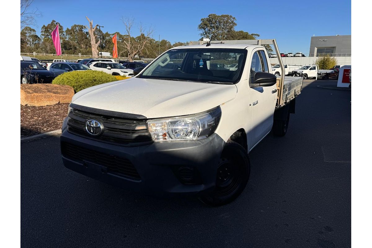 2017 Toyota Hilux Workmate TGN121R Rear Wheel Drive