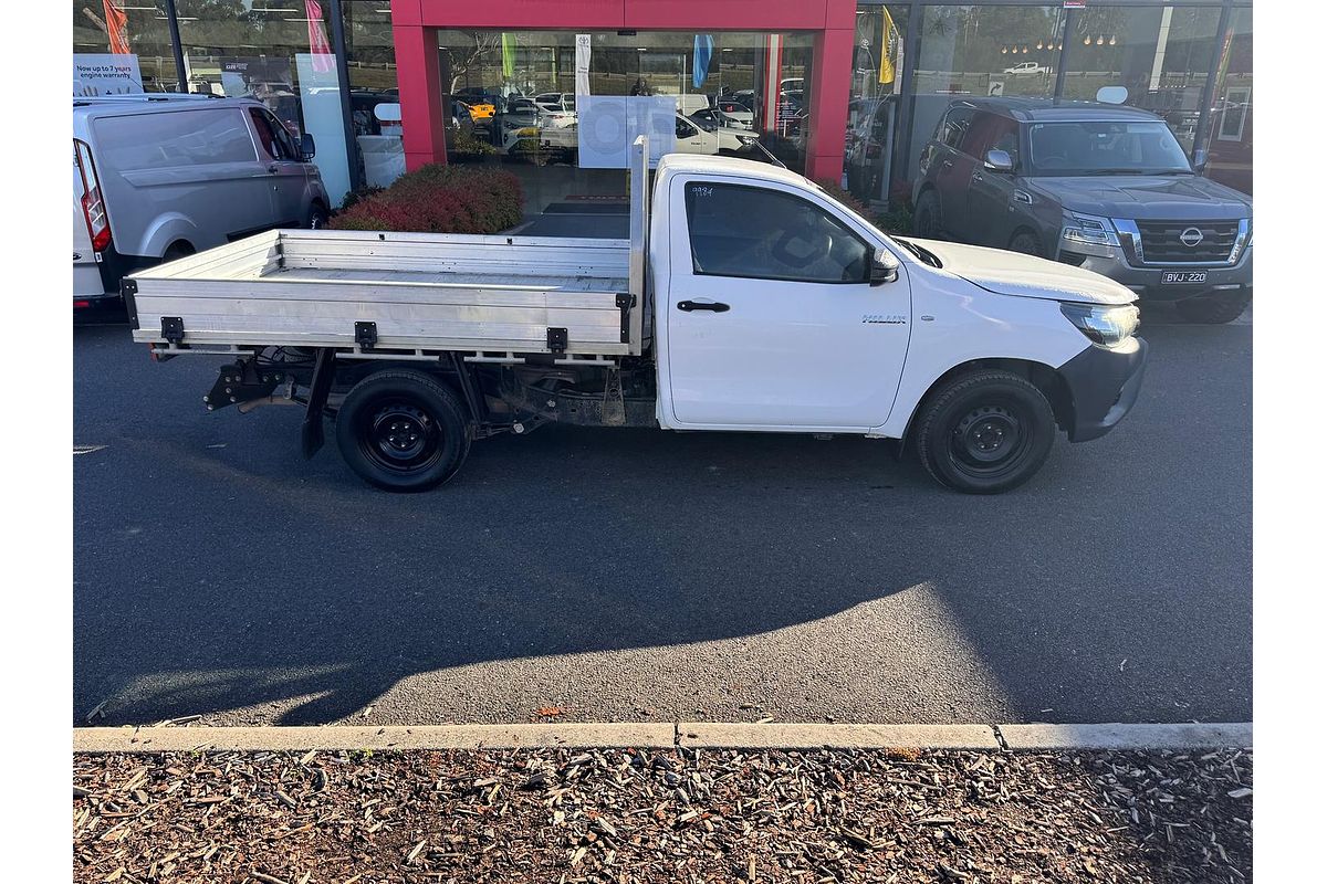 2017 Toyota Hilux Workmate TGN121R Rear Wheel Drive