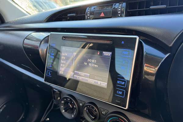 2017 Toyota Hilux Workmate TGN121R Rear Wheel Drive