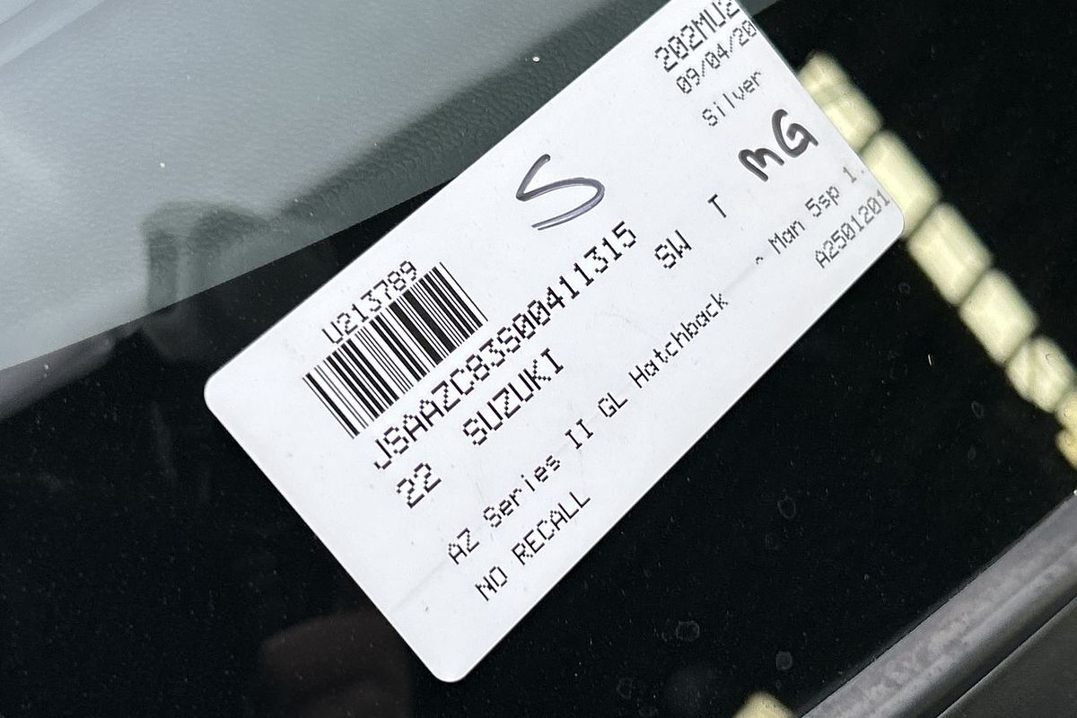2022 Suzuki Swift GL AZ Series II