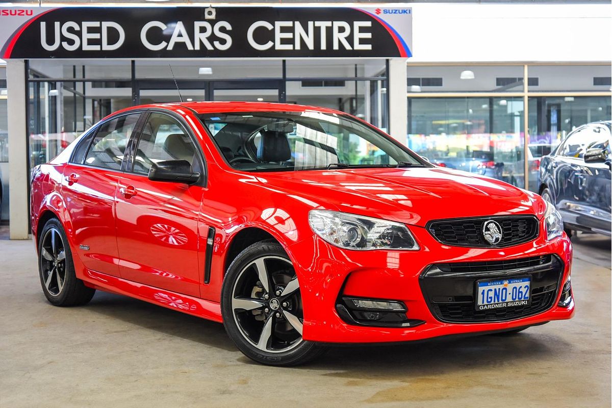 2016 Holden Commodore SV6 Black VF Series II