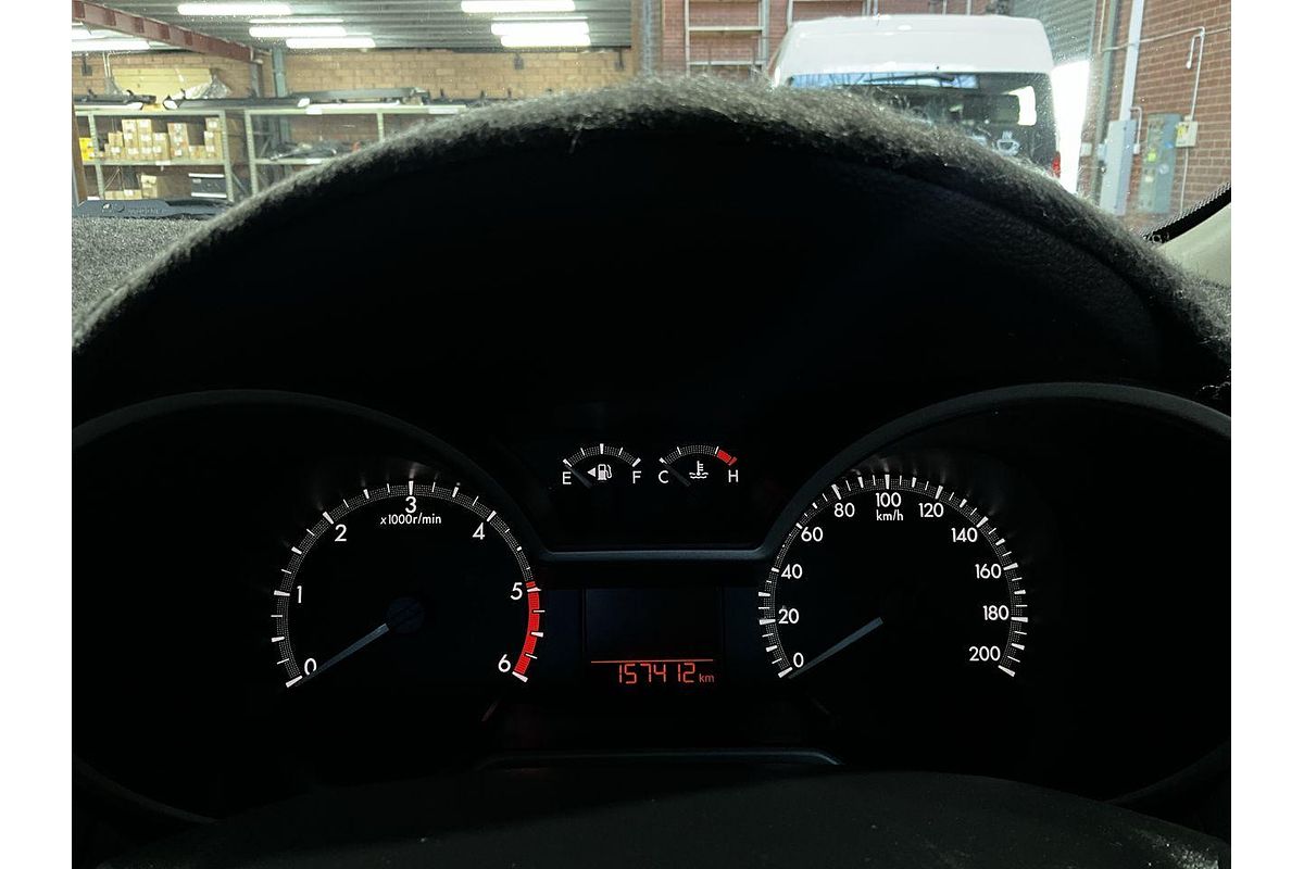 2012 Mazda BT-50 XT Hi-Rider UP Rear Wheel Drive