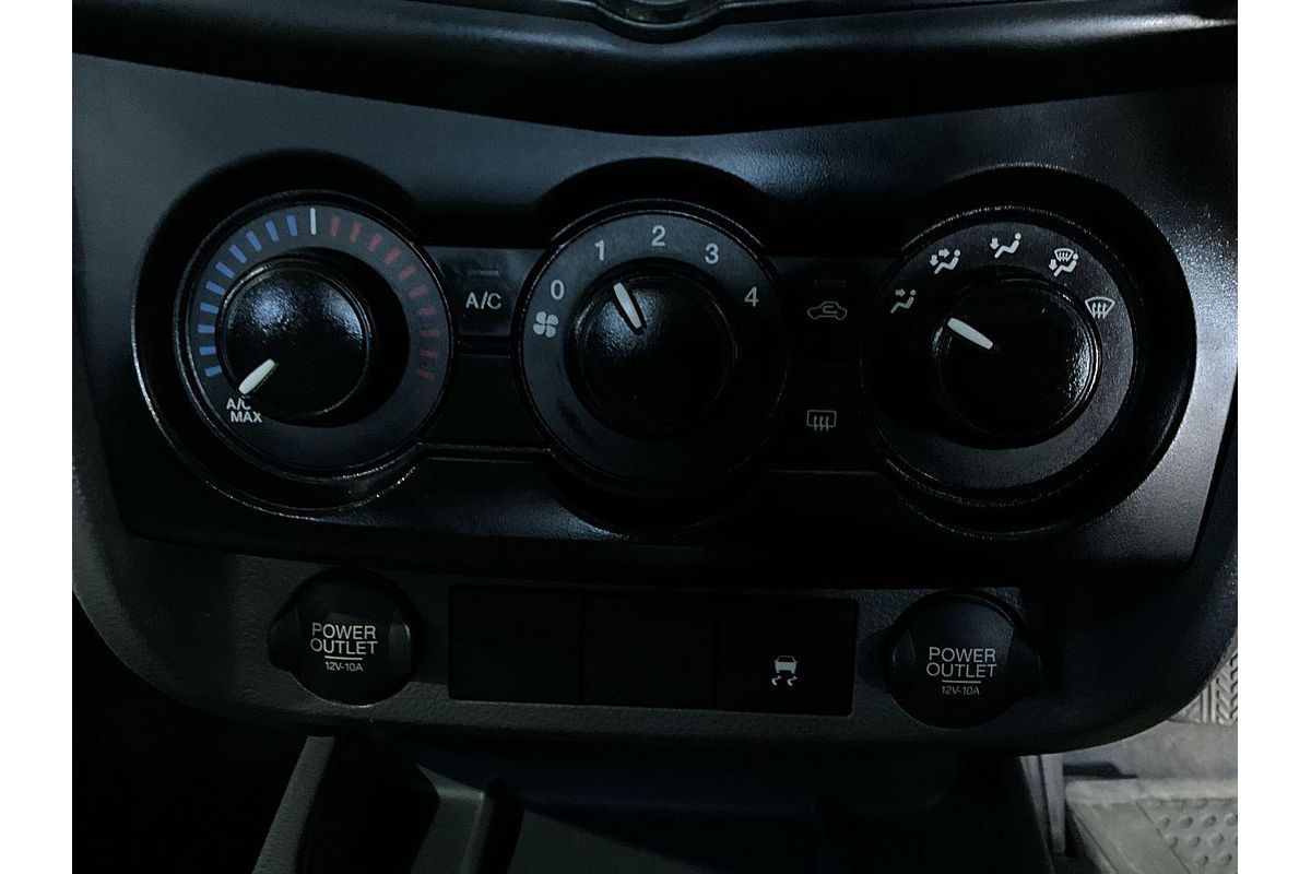 2012 Mazda BT-50 XT Hi-Rider UP Rear Wheel Drive