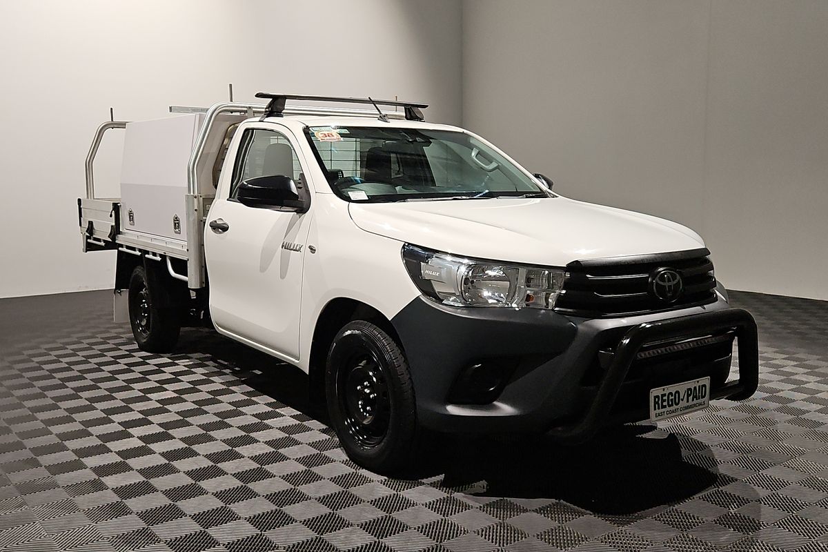 2019 Toyota Hilux Workmate TGN121R Rear Wheel Drive