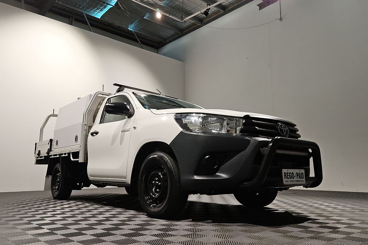 2019 Toyota Hilux Workmate TGN121R Rear Wheel Drive