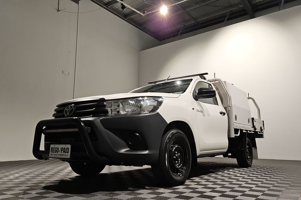 2019 Toyota Hilux Workmate TGN121R Rear Wheel Drive