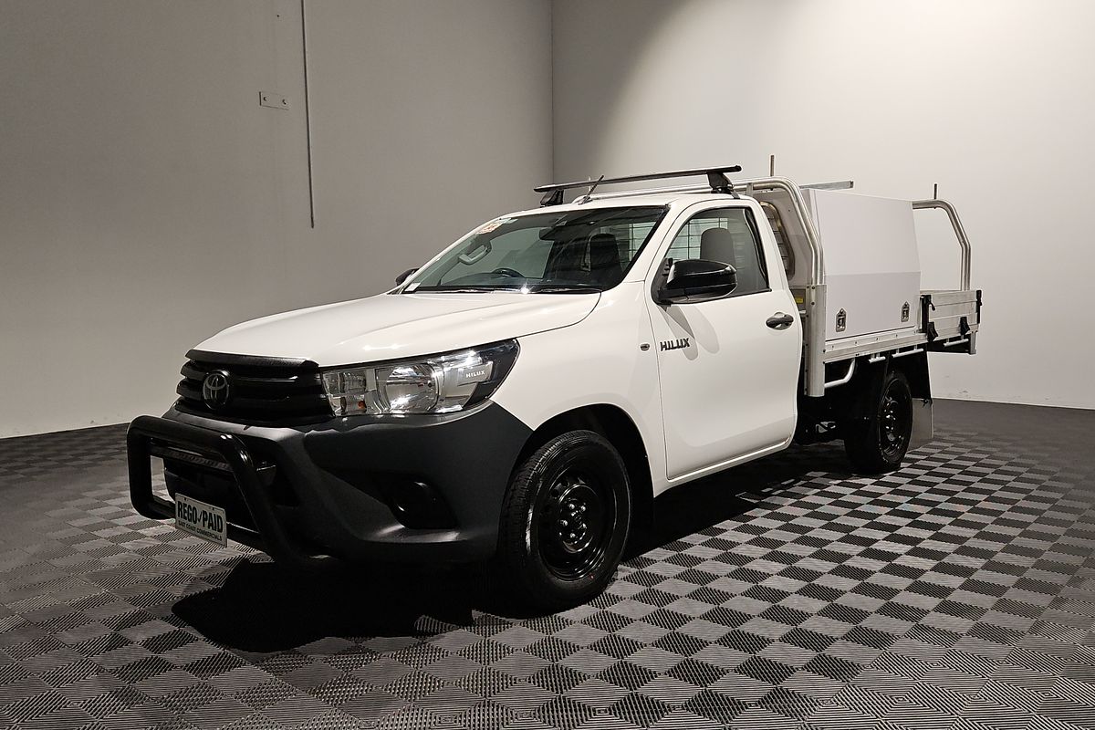 2019 Toyota Hilux Workmate TGN121R Rear Wheel Drive