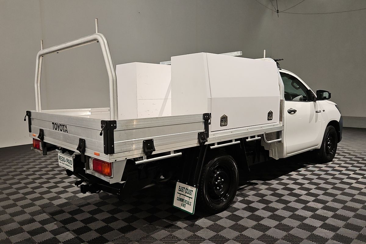 2019 Toyota Hilux Workmate TGN121R Rear Wheel Drive