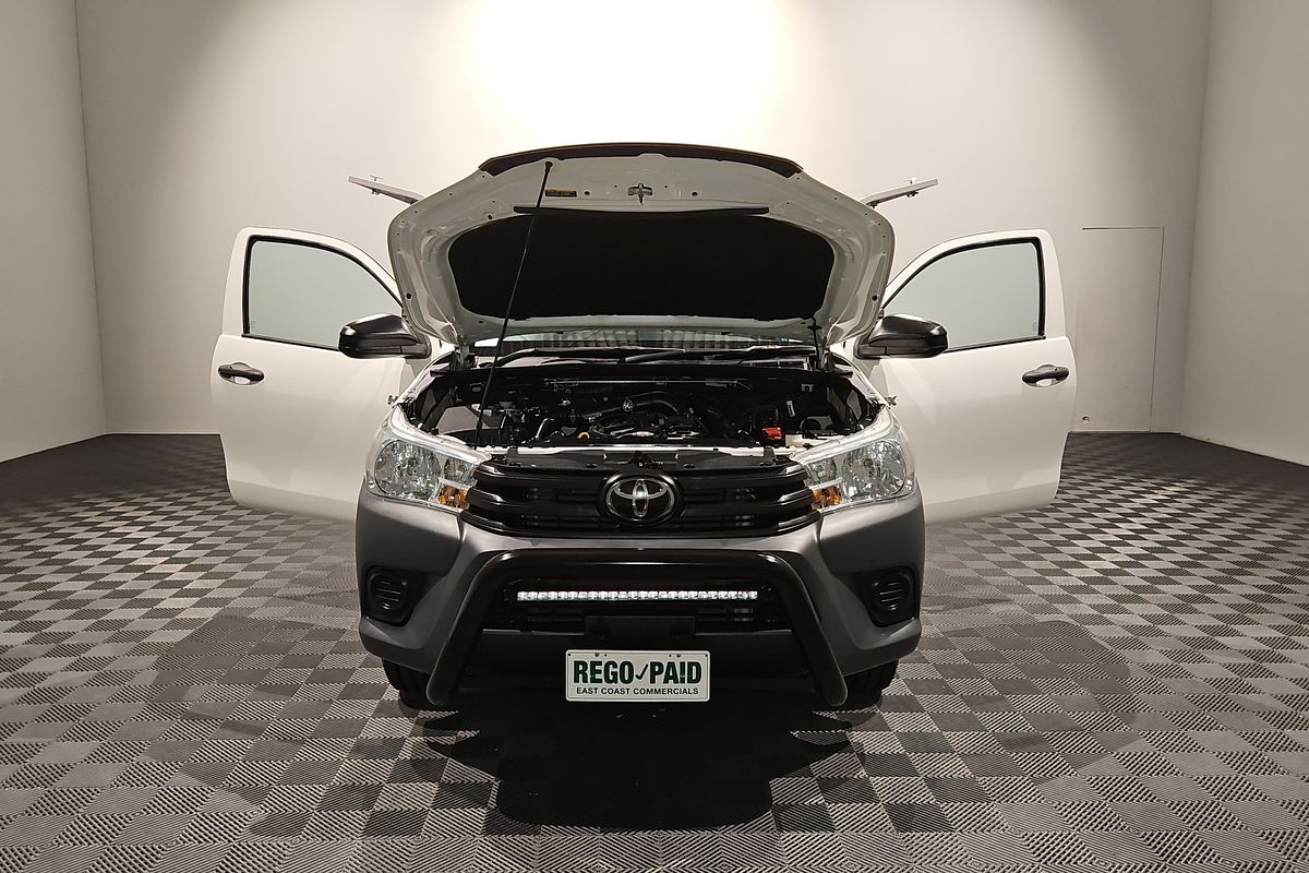 2019 Toyota Hilux Workmate TGN121R Rear Wheel Drive