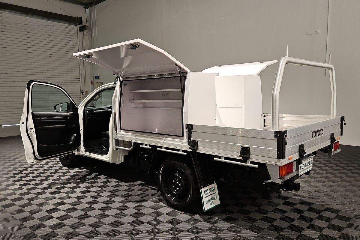 2019 Toyota Hilux Workmate TGN121R Rear Wheel Drive