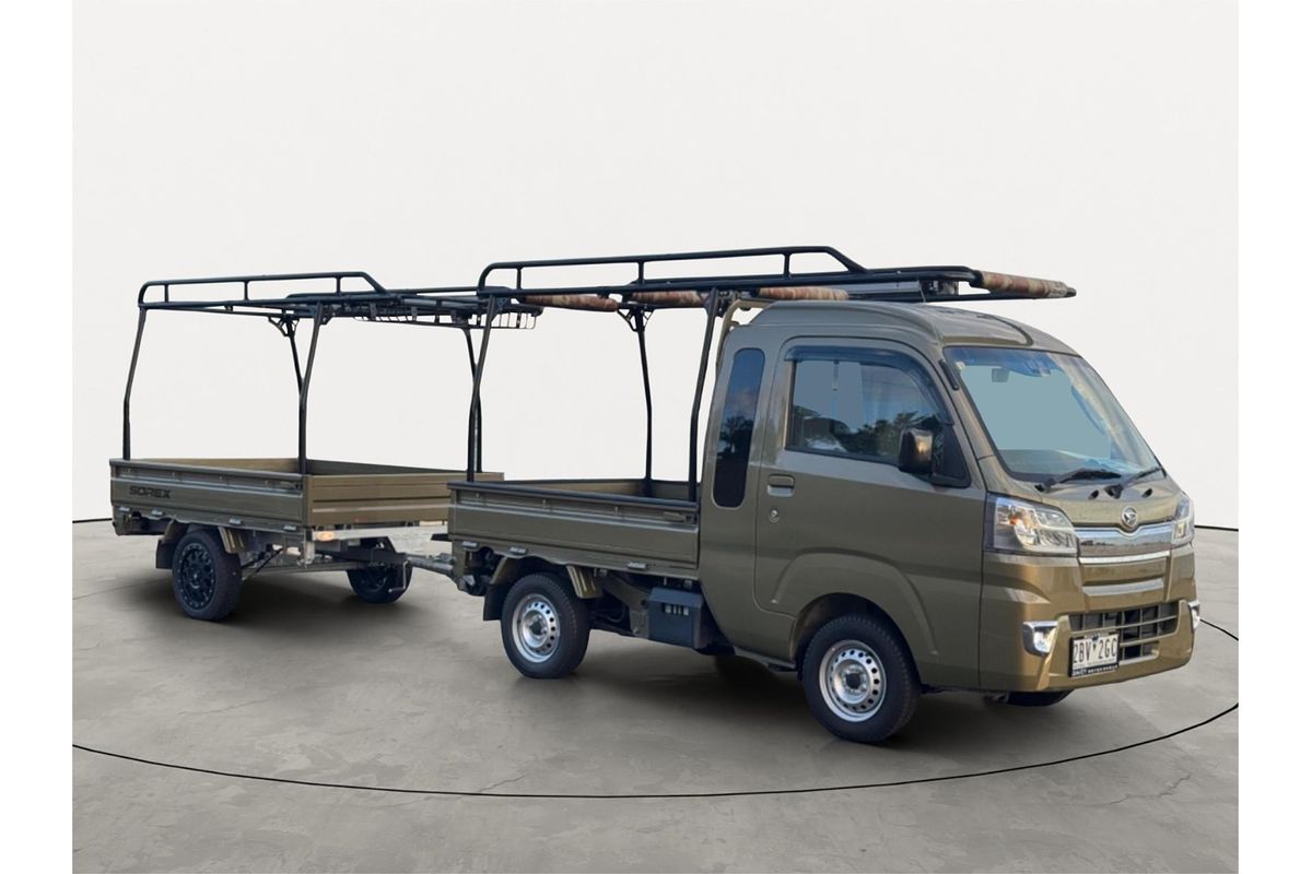 2019 Daihatsu Hijet Truck and Trailer Combo