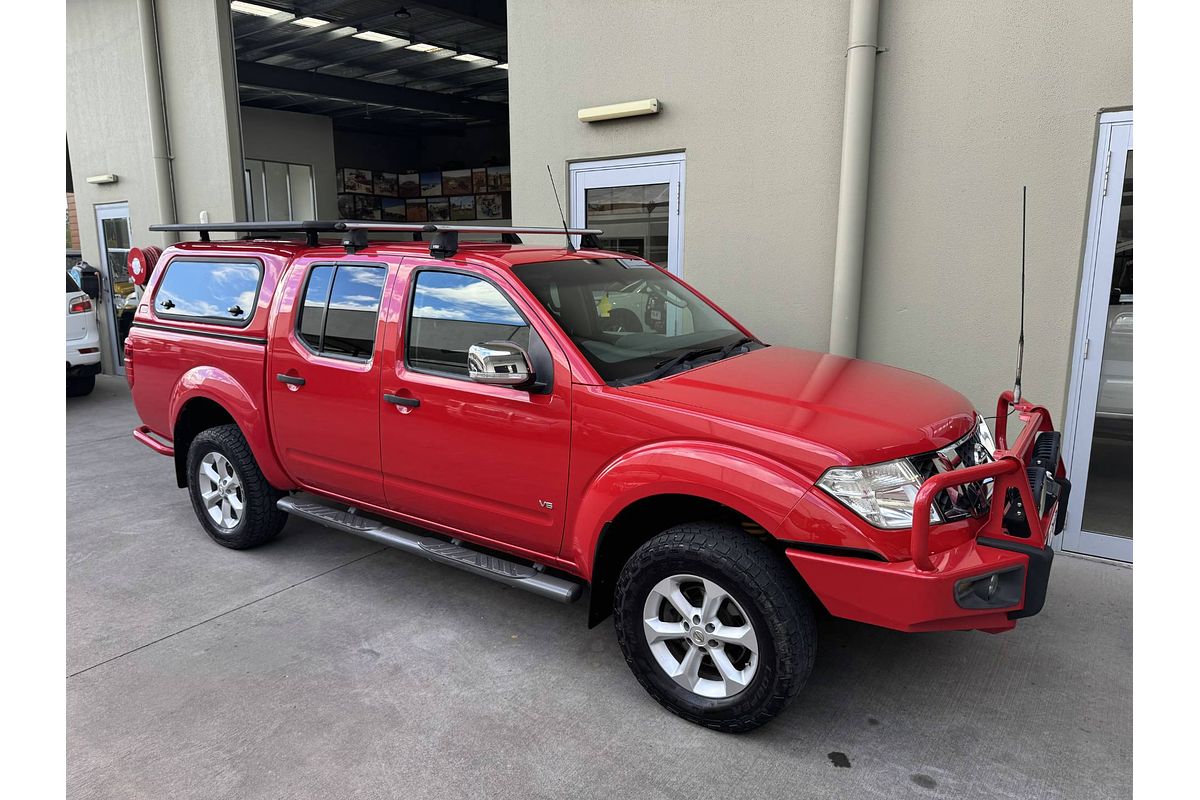2012 Nissan NAVARA ST-X 550 DUAL CAB D40 S5 MY12