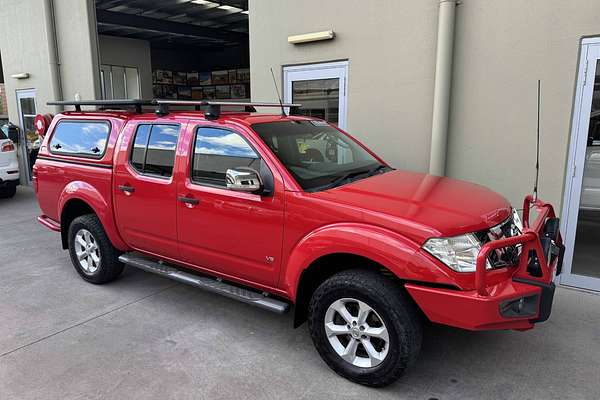2012 Nissan NAVARA ST-X 550 DUAL CAB D40 S5 MY12