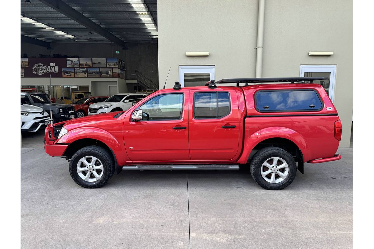 2012 Nissan NAVARA ST-X 550 DUAL CAB D40 S5 MY12